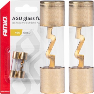 Amio Car AGU glass fuses 40A AMIO-03485