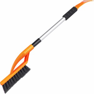 Kufieta Telescopic brush/scraper with softgrip handle 84-118 cm