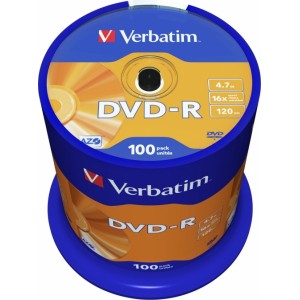 Verbatim DVD-R Ierakstāmie Diski 100gab