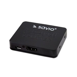 Savio HDMI sadalītājs 2 HDMI ieejas