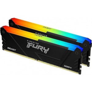 Kingston Fury Beast RGB Operatīvā Atmiņa 2 X 8GB / 3200MHz / DDR4