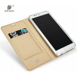 Dux Ducis Premium Magnet Case Grāmatveida Maks Telefonam Xiaomi Mi 6 Zeltains