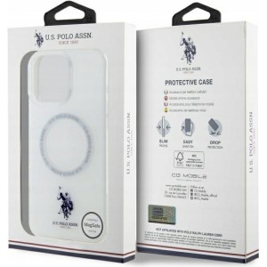 Us Polo IML Ring MagSafe Aizsargapvalks Priekš Apple iPhone 16 Pro Max