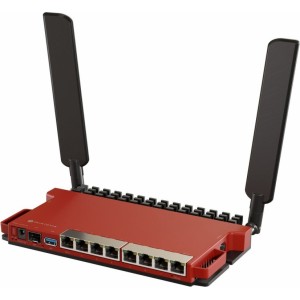 Mikrotik L009UiGS-2HaxD-IN Wi-Fi Router AX600 Wi-Fi 6 / 8x RJ45 1000Mb/s / 1x SFP / PoE