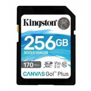 Kingston 256GB Canvas Go Plus  Atmiņas karte