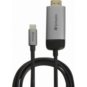 Verbatim USB-C Male - HDMI Male 1.5m 4K