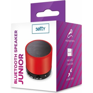 Setty Junior Bluetooth  Bezvadu Skaļrunis ar Micro SD / Aux / 3W