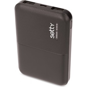 Setty SPB-05 Power Bank Ārējas Uzlādes Baterija 5000 mAh