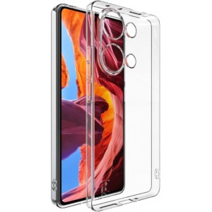 Mocco Clear Back Case 1mm Aizmugurējais Silikona Apvalks Priekš Xiaomi Redmi Note 13 Pro 4G