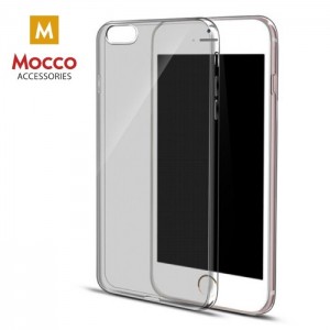 Mocco Ultra Back Case 0.3 mm Силиконовый чехол для Microsoft Lumia 550 Прозрачный - Черный