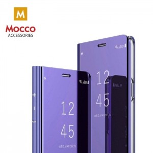 Mocco Clear View Cover Case Чехол Книжка для телефона Samsung N970 Galaxy Note 10 Фиолетовый