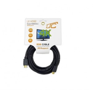 LTC LXHD92 HDMI-HDMI Kabelis 5m /  4K  / v2.0