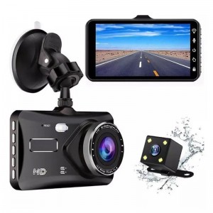 Roger 2in1 DVR3 Auto Videoreģistrātors un atpakaļskata Kameru / Full HD / 170' / G-Sensor / LCD 4''