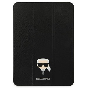 Karl Lagerfeld Saffiano KLFC12OKHK Grāmatveida Maks Planšetdatoram Apple iPad 12.9