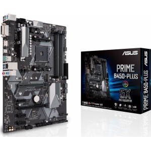 Asus Prime B450-Plus Материнская плата