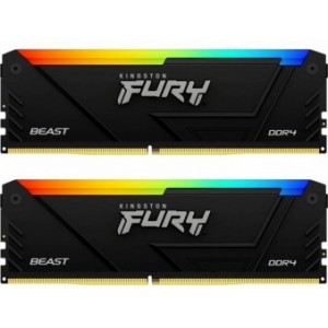 Kingston Fury Beast RGB Operatīvā Atmiņa 2 X 8GB / 3200MHz / DDR4