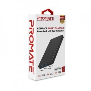 Promate Bolt-10 Переносная зарядная батарея 10W / 2.A / 10 000 mAh