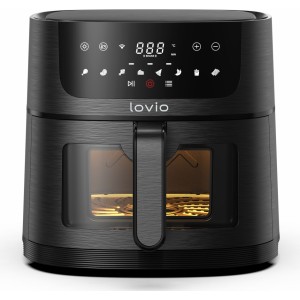 Lovio LVAF002BK PureFry XL Smart 6L Black