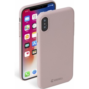 Krusell Sandby Cover Apple iPhone XS dusty pink