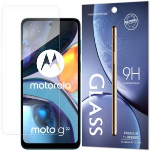 Hurtel Tempered Glass 9H screen protector for Motorola Moto G22 (packaging - envelope) (universal)