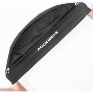 Rockbros YPP037 cycling cap with cutouts for glasses - black