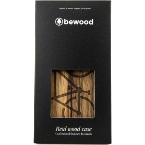 Bewood Bicycle Limba Case for iPhone 15 - Light Brown