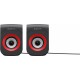 Havit computer speakers 2.0 HV-SK599 black-red