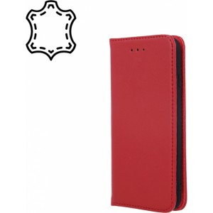 None Genuine Leather Smart Pro for Samsung Galaxy A14 4G / A14 5G maroon