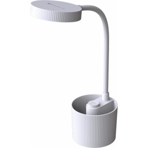 Desk LED Lamp 5W with pen holder PURE FLB-20 AGNES white Forever Light