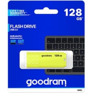 Goodram pendrive 64GB UME2 USB 2.0 yellow