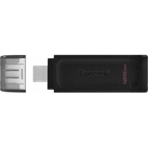 Kingston pendrive 128GB USB-C DT70 black