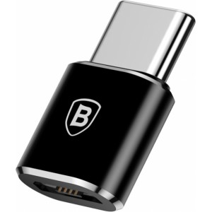 Baseus OTG adapter microUSB - USB-C black