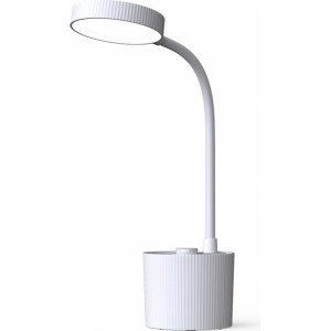 Desk LED Lamp 5W with pen holder PURE FLB-20 AGNES white Forever Light