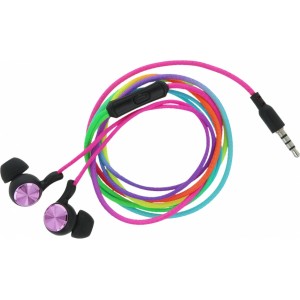 None Setty wired earphones SPD-J-313 rainbow