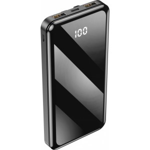 None Forever power bank TB-411 ALLin1 10000 mAh with cables USB-C + Lightning + microUSB black