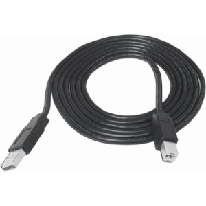 None USB Printer Cable - A-Male to B-Male Cord 1.5m black TFO Supplies Line