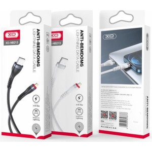 XO cable NB213 USB - Lightning 1,0 m 2,4A black