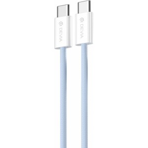 None Devia cable Smart EC325 PD USB-C - USB-C 1,0 m 60W 3A blue