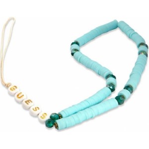 None Guess strap for all devices GUSTPEARP blue Heishi Beads