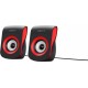 Havit computer speakers 2.0 HV-SK599 black-red