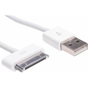 None Akyga cable USB AK-USB-08 USB A (m) / Apple 30 pin (m) ver. 2.0 1.0m