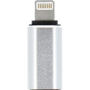 OEM Adapter Type C (female) to Lightning (male) silver