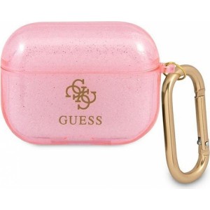 Guess case for APPLE AirPods Pro GUAPUCG4GP (Glitter Collection) pink