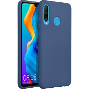 OEM SILICONE case for HUAWEI P30 Lite blue