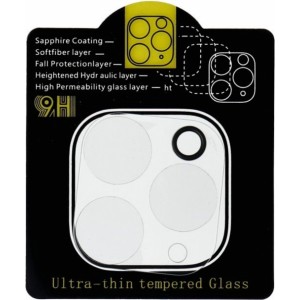 OEM 5D Full Glue Camera Tempered Glass - for iPhone 11 Pro Max Transparent