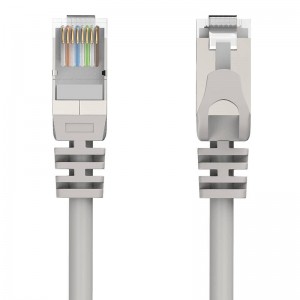 HP Ethernet Cat5E F/UTP network cable, 1m (white)