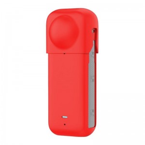 Puluz Silicone protective case PULUZ for Insta360 X4 (red)