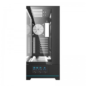 Darkflash DY451 computer case without fans (black)