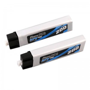 Gens Ace 200mAh 3.7V 45C 1S1P Lipo Battery (2pcs)