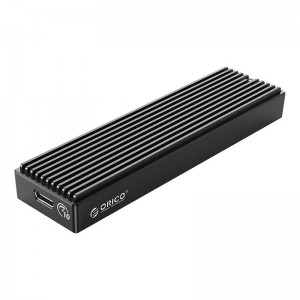 Orico NVME M.2, 10gbps, USB-A to USB-C + USB-C to USB-C drive enclosure (black)